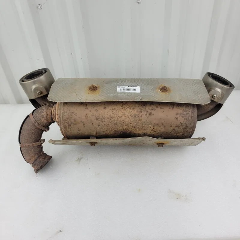 Fait Main muffler body assy